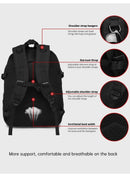 Men's Backpack Multifunctional Travel Backpack Large Capacity Outdoor Sports Bag Adjustable Strap/Zipper Bag Tactical Bag Men - M & M Global