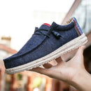 Men Canvas Shoes Lightweight Loafers Breathable Men Casual Shoes Male Vulcanized Shoe Driving Shoes Plus Size 48 Slip on Flats - M & M Global