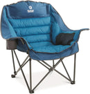 Oversized Extra Large Padded Camping Chair, Portable, Folding, Large Camp LoungeBeach Chairs for Outdoor, Adults, Men and Women,