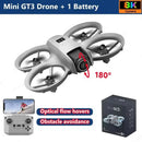 NEW Drones GT3 GPS 8K Professional HD 180° Dual Cameras 5G WIFI Brushless Motors Obstacle Avoidance FPV Foldable Quadcopter Toys - M & M Global
