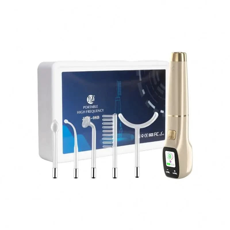 New Design Multifunction LCD Screen 4 in 1 Electric Facial Skin Care Wand Beauty Device - M & M Global
