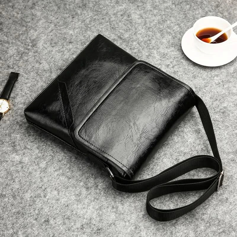 Men's crossbody bag, travel shoulder bag, lightweight men's wallet, small casual crossbody bag, work travel - M & M Global
