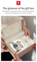 OLEVS Women's Watches 2858L Trend Fashion Original Quartz Watch for Lady Waterproof Luminous Date Stainless Steel Chronograph