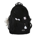 Fashion Big Student Backpack NEW Badge Rucksack Girls School Bag High Capacity Women Backpack Female Cute Leisure Travel Mochila - M & M Global
