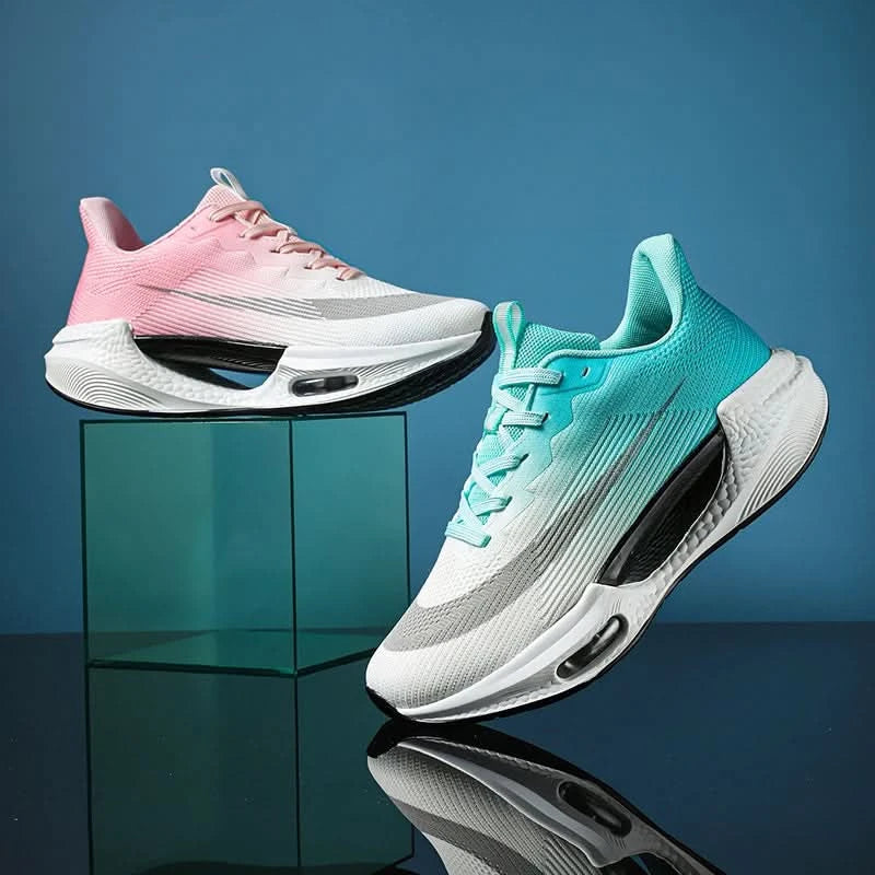Men Running Sneaker Air Cushion Marathon Running Shoes Breathable Runner Trainers Women Platform Sports Shoes Speciality Sneaker - M & M Global