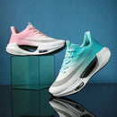 Men Running Sneaker Air Cushion Marathon Running Shoes Breathable Runner Trainers Women Platform Sports Shoes Speciality Sneaker - M & M Global