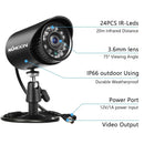 4pcs Full High Definition 1080P 2MP Security Analog Cameras Weatherproof CCTV Surveillance Camera Night Vision Motion Detection - M & M Global