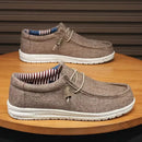 Men's Casual Shoes Lightweight Loafers Soft man Canvas Shoes Vulcanized Shoes for men Driving Flat Shoe Slip-on Outdoor Sneakers - M & M Global