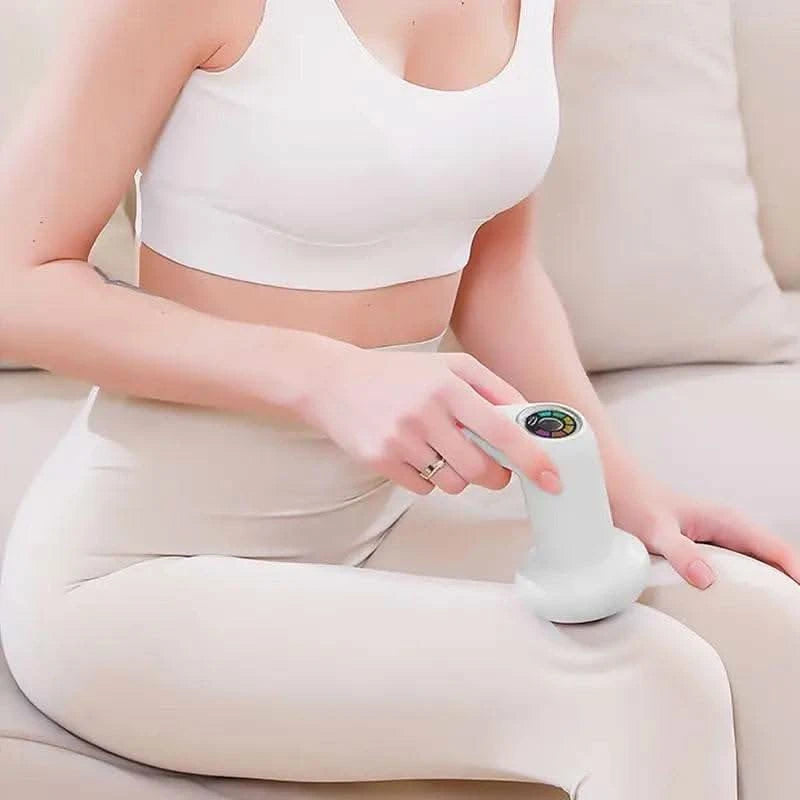 Cordless Cellulite Massager Handheld Portable Electric Massage Stick Neck Waist Shoulder Kneading Body Sculpting Equipment - M & M Global