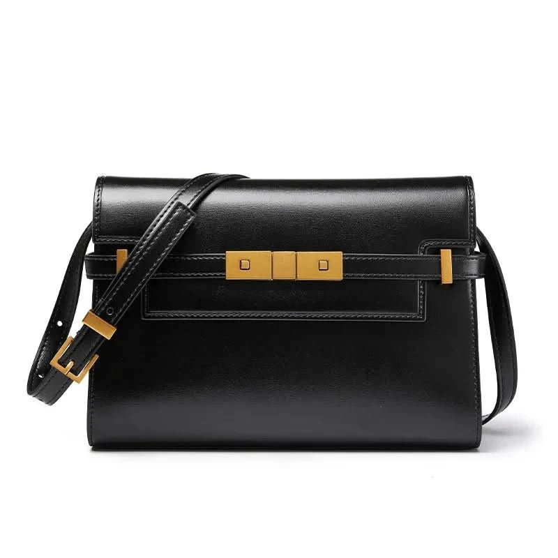 Manhattan handbag,  retro high-end feeling, underarm mailman baguette bag - M & M Global
