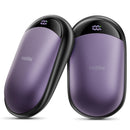 coldSky 2-in-1 Hand Warmers Rechargeable 2 Pack Magnetic Electric Hand Warmer with Digital Display, Portable Pocket Hand Warmer