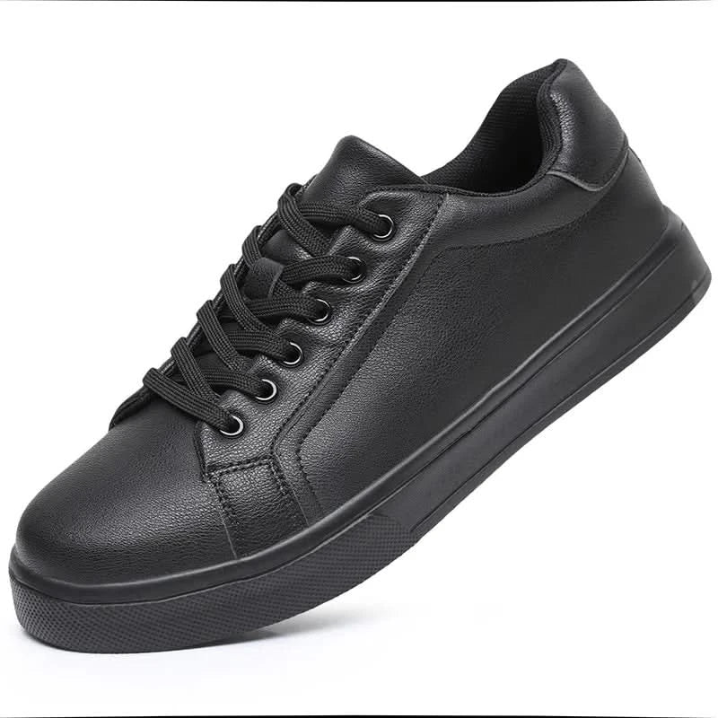 Men's Business casual Shoes Soft Moccasin Shoes Comfortable Casual Shoes for Men Autumn Solid Black White Men Sneakers - M & M Global