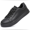 Men's Business casual Shoes Soft Moccasin Shoes Comfortable Casual Shoes for Men Autumn Solid Black White Men Sneakers - M & M Global