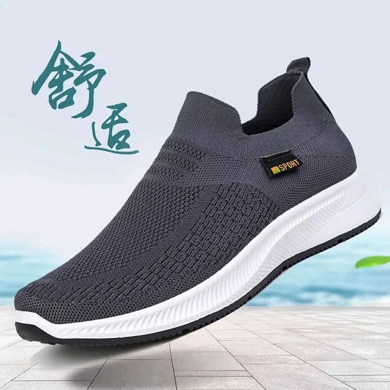 Men Sneakers Mesh Breathable Shoes Lightweight Sneakers Men New Fashion Comfort Casual Walking Shoes Mens Zapatillas Hombre - M & M Global