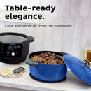 Instant Electric Round Dutch Oven, 6-Quart 1500W, From the Makers of , 5-in-1: Braise, Slow Cook, Sear/Sauté, Cooking Pan, Food - M & M Global