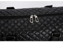 Duffle Tote Gym Fitness Bags for Woman PU Leather Handbag Travel Luggage Shoulder Sports Shoes Pocket Weekend Crossbody Bags
