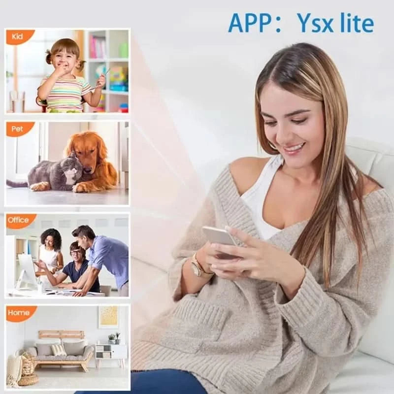 Xiaomi X5 Camera 1080P HD Wifi Wireless Night Vision Motion Detection Video Camera Home Security Camcorder Audio Video Recorder - M & M Global