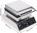 4 Grids Belgian Waffle Pancake Maker,Non-stick Pancake Baker Machin with Dual Heating Pans,110v Waffle Pancake Maker for Commerc - M & M Global