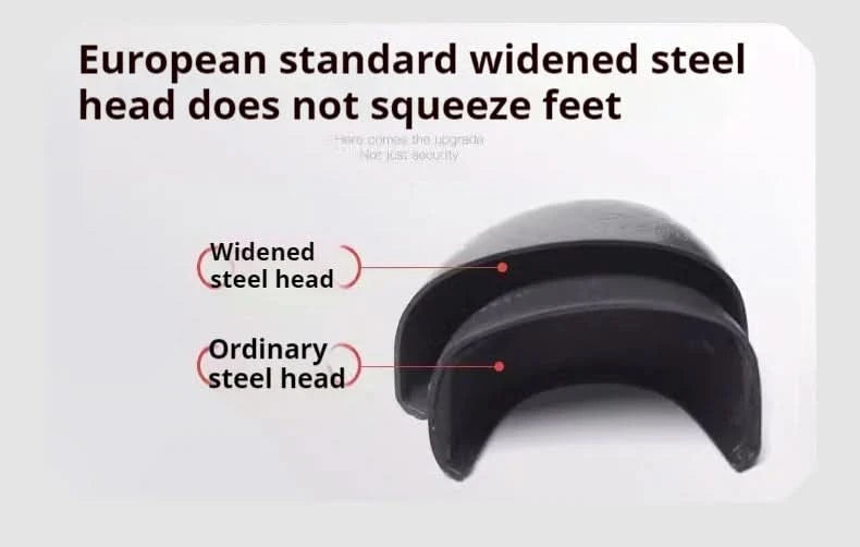 Rotating Button Indestructible Shoes Safety Boots Men Steel Toe work Boots Waterproof Non-slip Puncture-Proof Protective Shoes