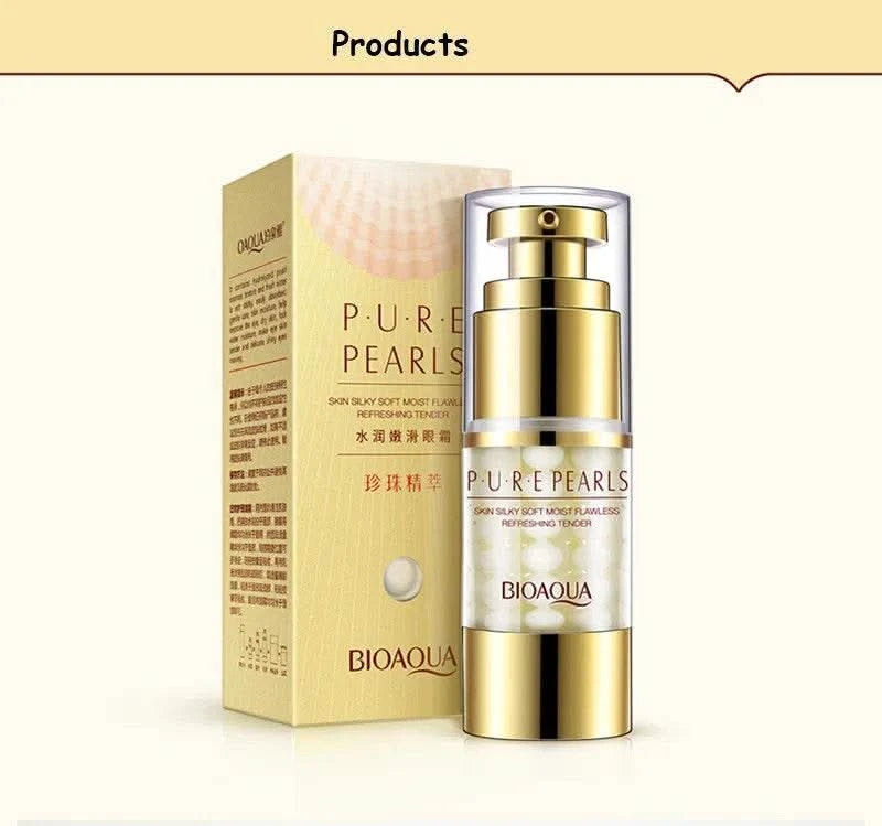 BIOAQUA Pure Pearl Face Skin Care Sets Facial Cream Eye Cream Firming Anti Dark Circles Moisturizing Brightening skincare Set - M & M Global