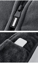 Men's Warm Jacket, Sports Hooded Sweatshirt, Oligon Fabric Coat, High-quality Design, Warm Coat with Fashionable Hood 2025 New