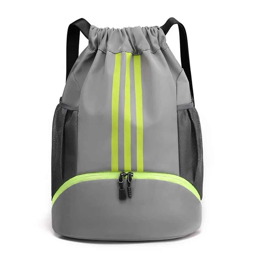 Gym Bag Fitness Backpack Women Men Basketball Backpack Outdoor Soccer Football Storage Bags Training Drawstring Sports Knapsack - M & M Global