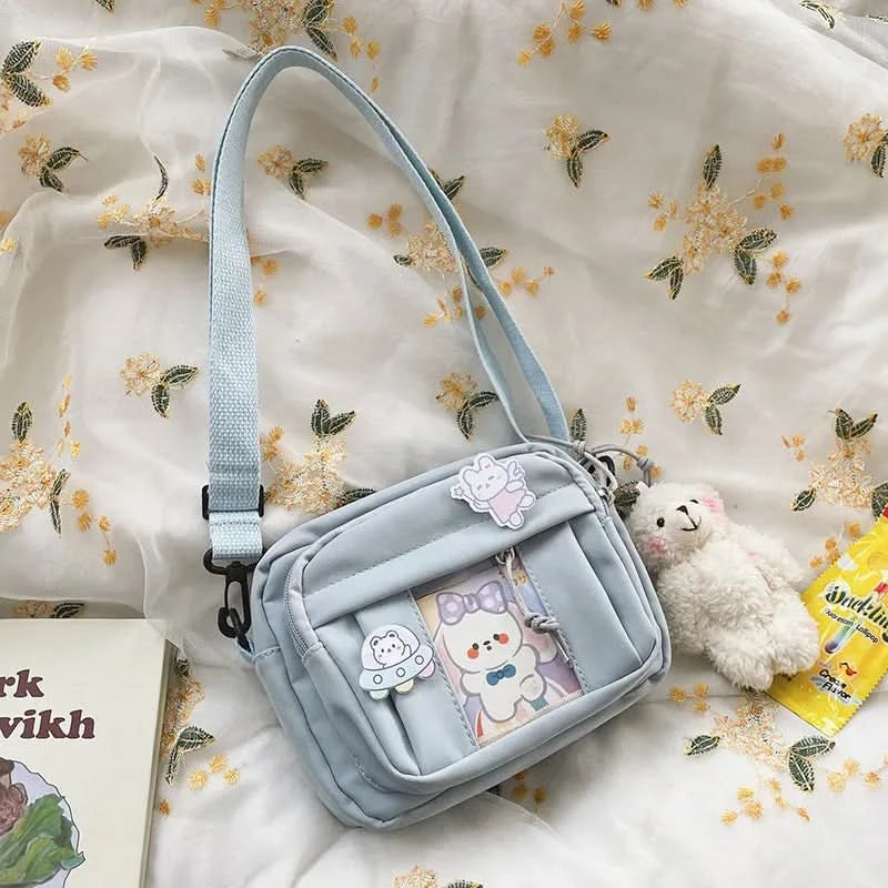 New Kawaii Bag Girls New JK Transparent Bag Small Crossbody Bag For Women Purses and Handbags Shoulder Bag Itabag Bolso - M & M Global