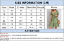 2025 Loose V-neck Short Sleeved Pleated Women Dress Solid Color A-line Beach Dresses Elegant Simple Comfortable Woman Clothing - M & M Global