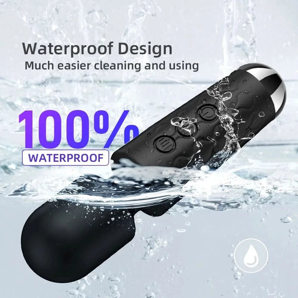 Portable Electric Massage Stick with 8 Adjustable 20 Modes, Suitable for The Back/Neck/Legs/Waist, Relieving Fatigue - M & M Global