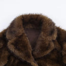 2026 Winter Women's Street Fashion Faux Fur Jackets For Women Long Sleeves Double-Sided Thick Warm New Casual Coats