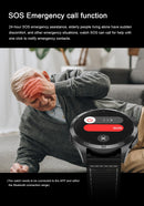 2026 New Nursing Grade ECG Health Smart Watch Blood Pressure Lipid Uric Acid 650nm Dual-Probelaser Heart Analysis Smartwatch