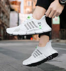 Breathable Mesh Men Shoes Trendy Lightweight Walking Flats Plus Size Male Tennis Sneakers Outdoor Running Fitness Shoes 2024 - M & M Global