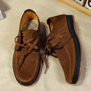 Men's Traditional Style Slip-On Loafers - Breathable and Durable Rubber Soles - Plaid and Wear-Resistant, Suitable for Business, Leisure and Outdoor Use - M & M Global