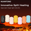Hand Warmers Rechargeable 2 Pack Strong Magnetic 18Hrs Longer Heating Portable Pocket-Sized Hand Warmer 6000mAh USB Hot Heater