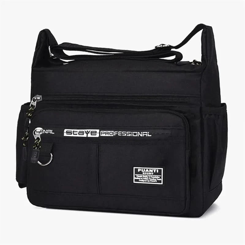 Men's Messenger Bag Crossbody Shoulder Bags Men Large Sling Pack For Work Business Waterproof Oxford Packs Satchel Purse - M & M Global