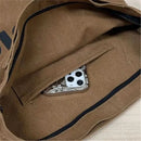 Vintage Canvas Messenger Bag, Retro Large Capacity Shoulder Bag, Women's Casual Handbag & Tote Hobo Purse - M & M Global