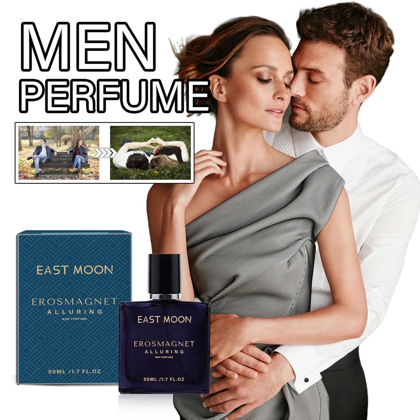 EAST MOON Men Perfume Make You Exude a Youthful and Masculine Atmosphere and Release Your Youthful Charm Perfume for Men 50 ml - M & M Global