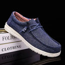 Men's Casual Shoes Lightweight Loafers Soft man Canvas Shoes Vulcanized Shoes for men Driving Flat Shoe Slip-on Outdoor Sneakers - M & M Global