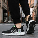 Breathable Mesh Men Shoes Trendy Lightweight Walking Flats Plus Size Male Tennis Sneakers Outdoor Running Fitness Shoes 2025 - M & M Global