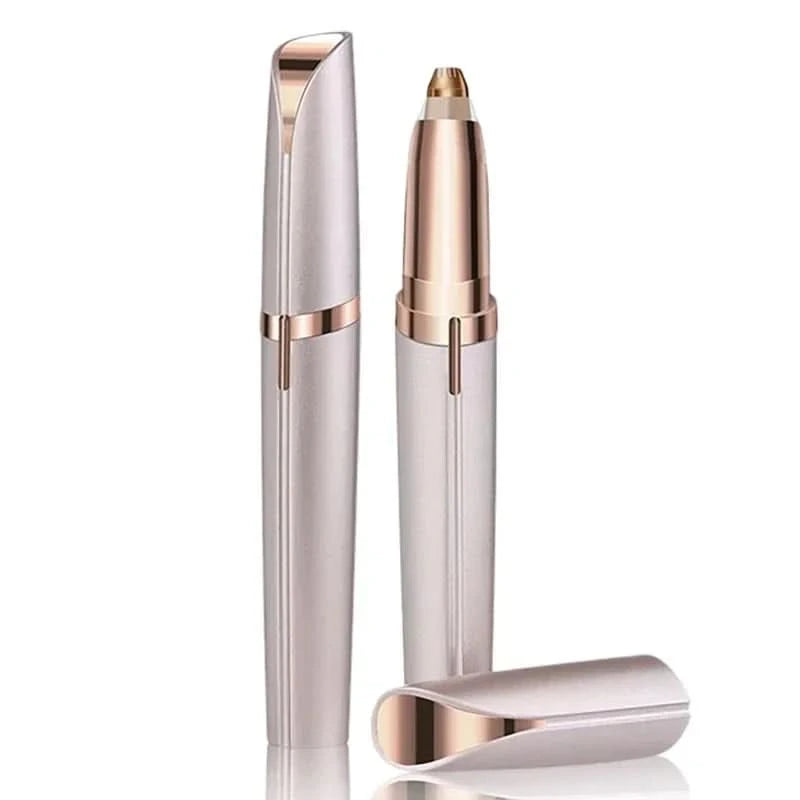 Electric Eyebrow Trimmer Security Hair Removal Eye Brow Epilator USB Charger Mini Shaper Shaver Hair Removal Painless Beauty - M & M Global