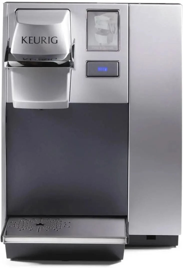 K155 Office Pro Single Cup Commercial K-Cup Pod Coffee Maker, Silver - M & M Global