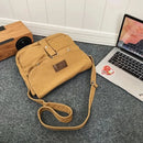 High Quality Canvas Handbag Shoulder Bags Large Capacity Crossbody Bags For Women Simple Casual Messenger Bag Student School Bag - M & M Global