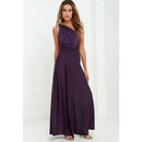 Sexy Women Multiway Wrap Convertible Boho Maxi Club Red Dress Bandage Long Dress Party Bridesmaids Infinity Robe Longue Femme - M & M Global
