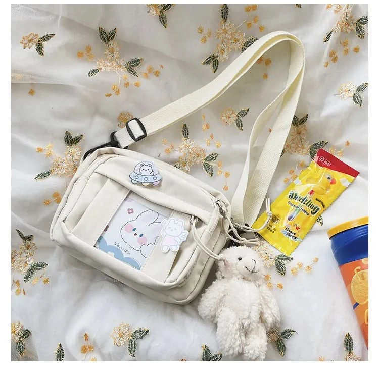 New Kawaii Bag Girls New JK Transparent Bag Small Crossbody Bag For Women Purses and Handbags Shoulder Bag Itabag Bolso - M & M Global
