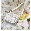 New Kawaii Bag Girls New JK Transparent Bag Small Crossbody Bag For Women Purses and Handbags Shoulder Bag Itabag Bolso - M & M Global