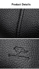 Soft Leather Handbags for Women Vintage Shoulder Bag Luxury Designer Ladies Large Capacity Bags Sac A Main - M & M Global
