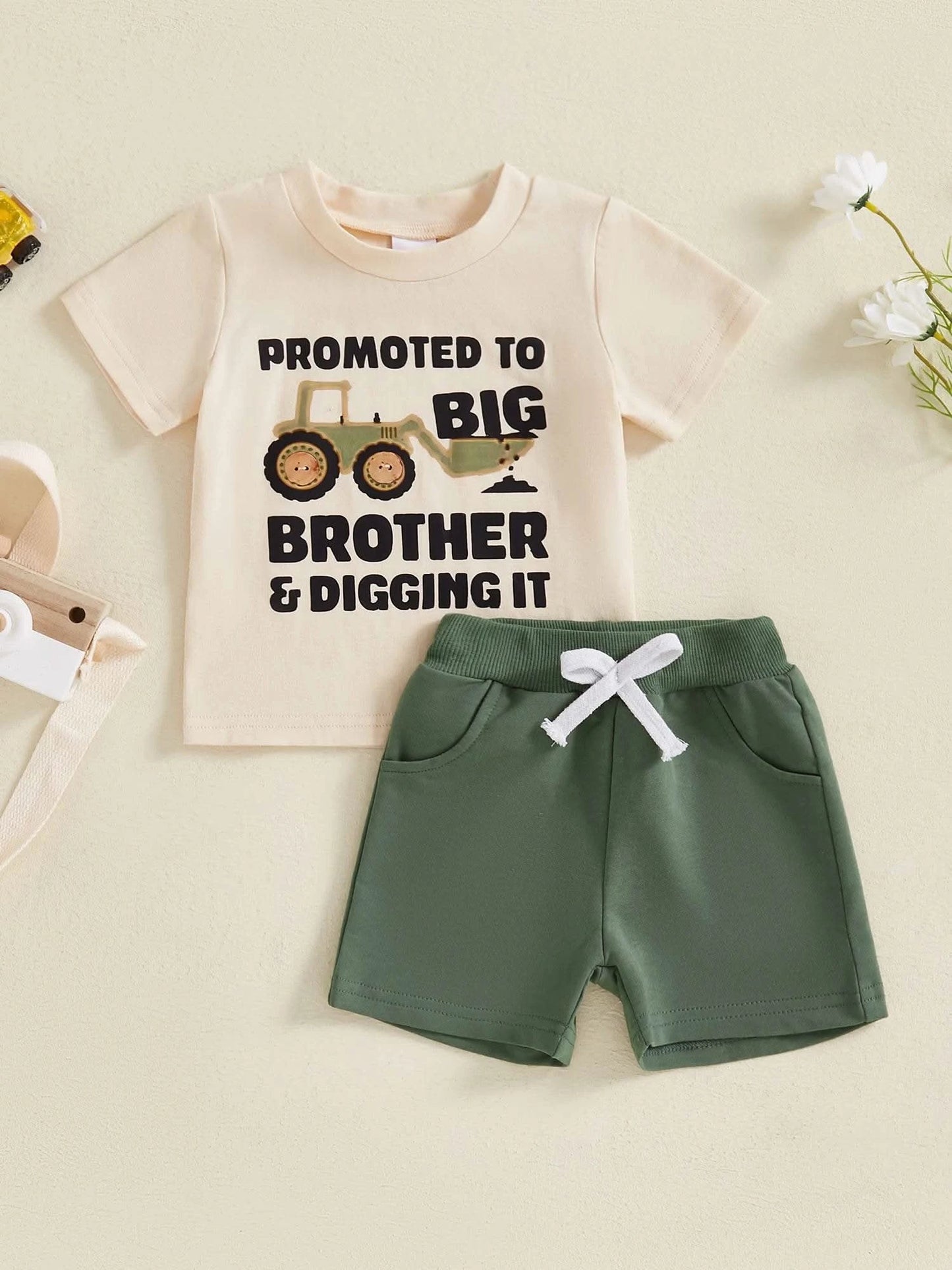 Cute Baby Girl Dress Set Floral Print Sleeveless Top and Ruffled Shorts 2 Piece Summer Outfit with Bow Headband - M & M Global