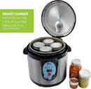 CAREY DPC-9SS Smart Electric Pressure Cooker and Canner, Stainless Steel, 9.5 Qt - M & M Global