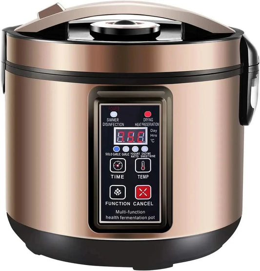 6L Black Garlic Fermenter,Kimchi machine,Sweet Rice Wine Maker Full Automatic,Natto Maker,Yogurt Pot, FCC UL Listed - M & M Global