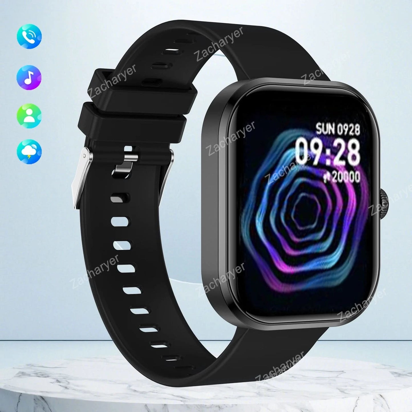 Smart Watch, Wireless Calling/dial, Multi-Sport Mode, Compatible with iPhone/Android